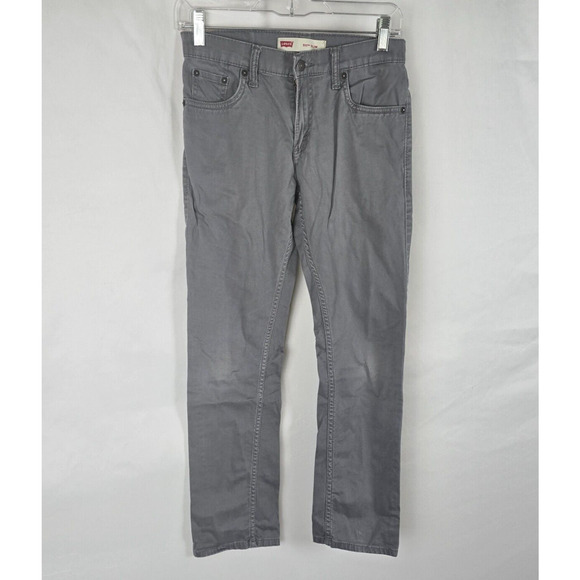 Levi's 511 Slim Jeans Boys 14 27 x 27 Regular Gray - Picture 16 of 16